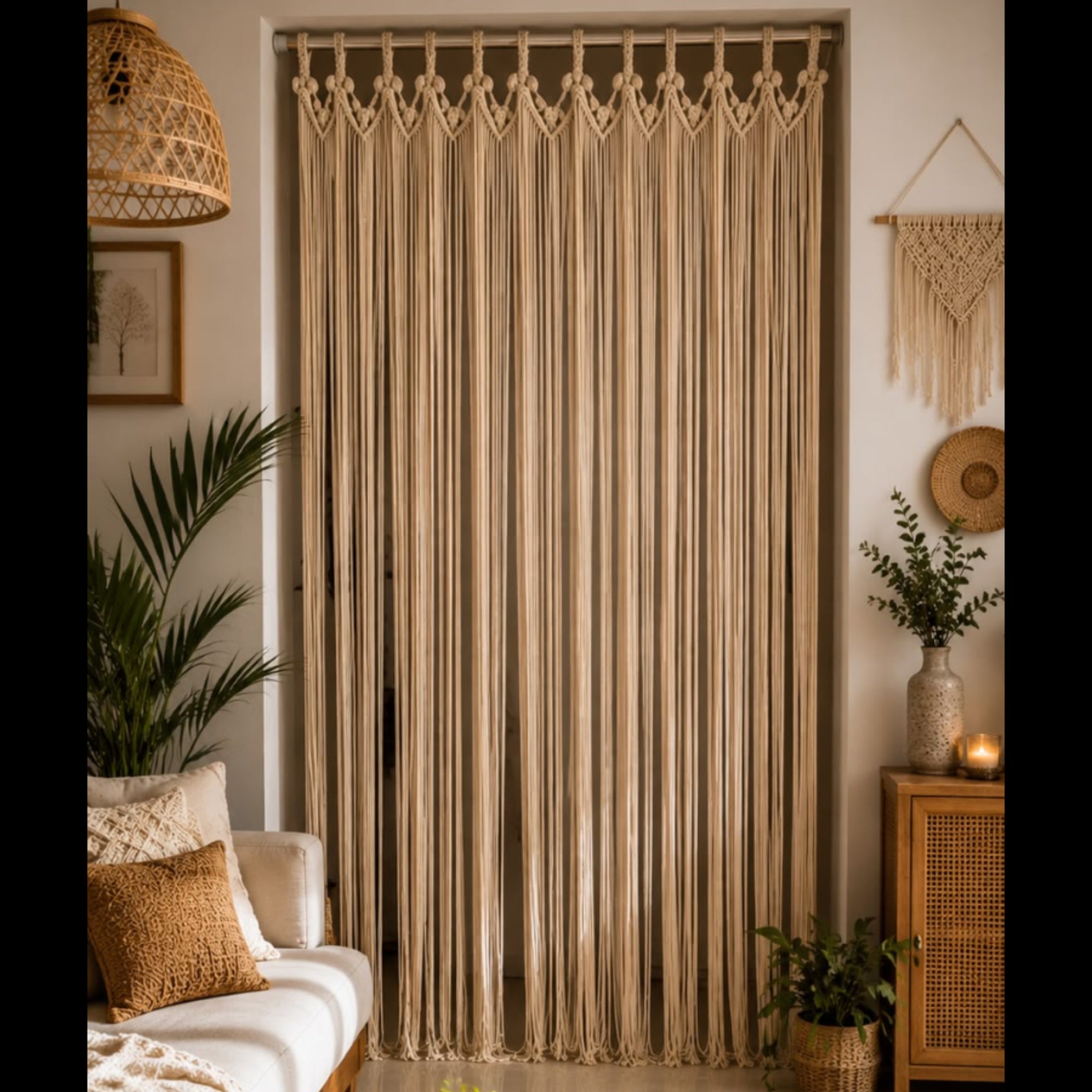 Macrame Parda curtain