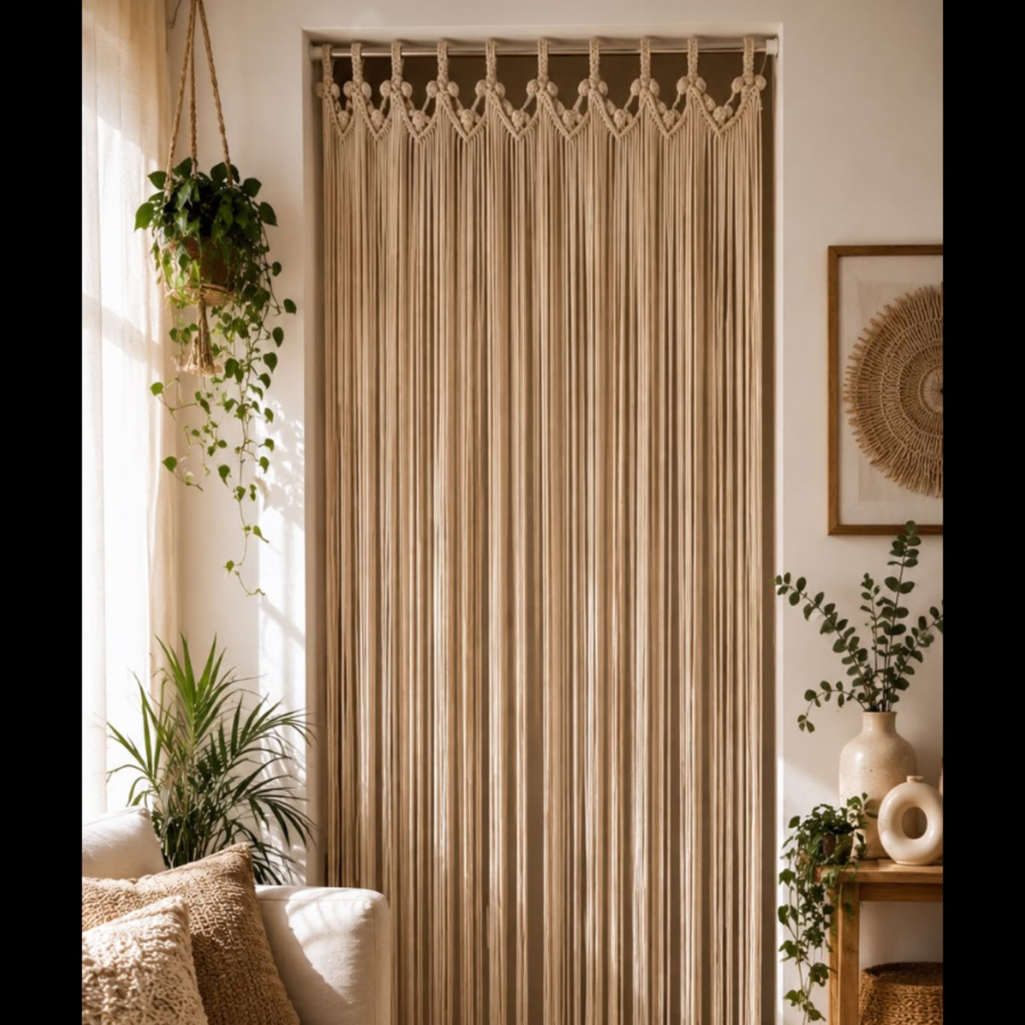 Macrame Parda curtain