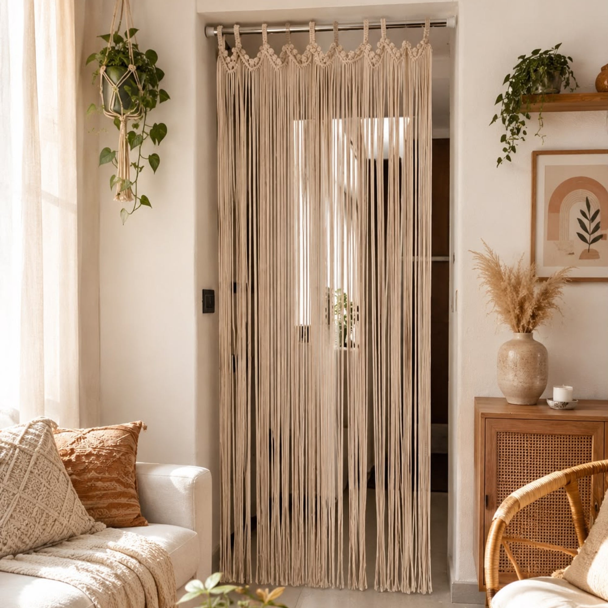Macrame Parda curtain