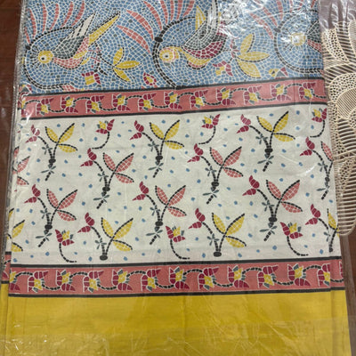 Ajrak print pure cotton bedsheet