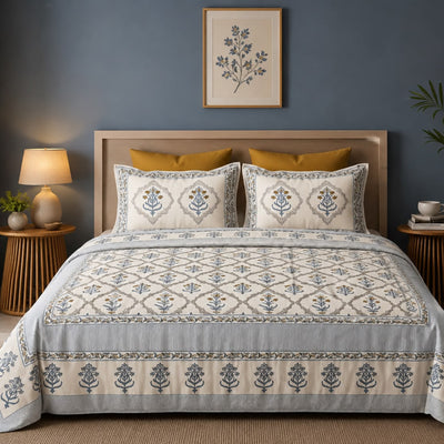 Kalamkari Bedsheet Set