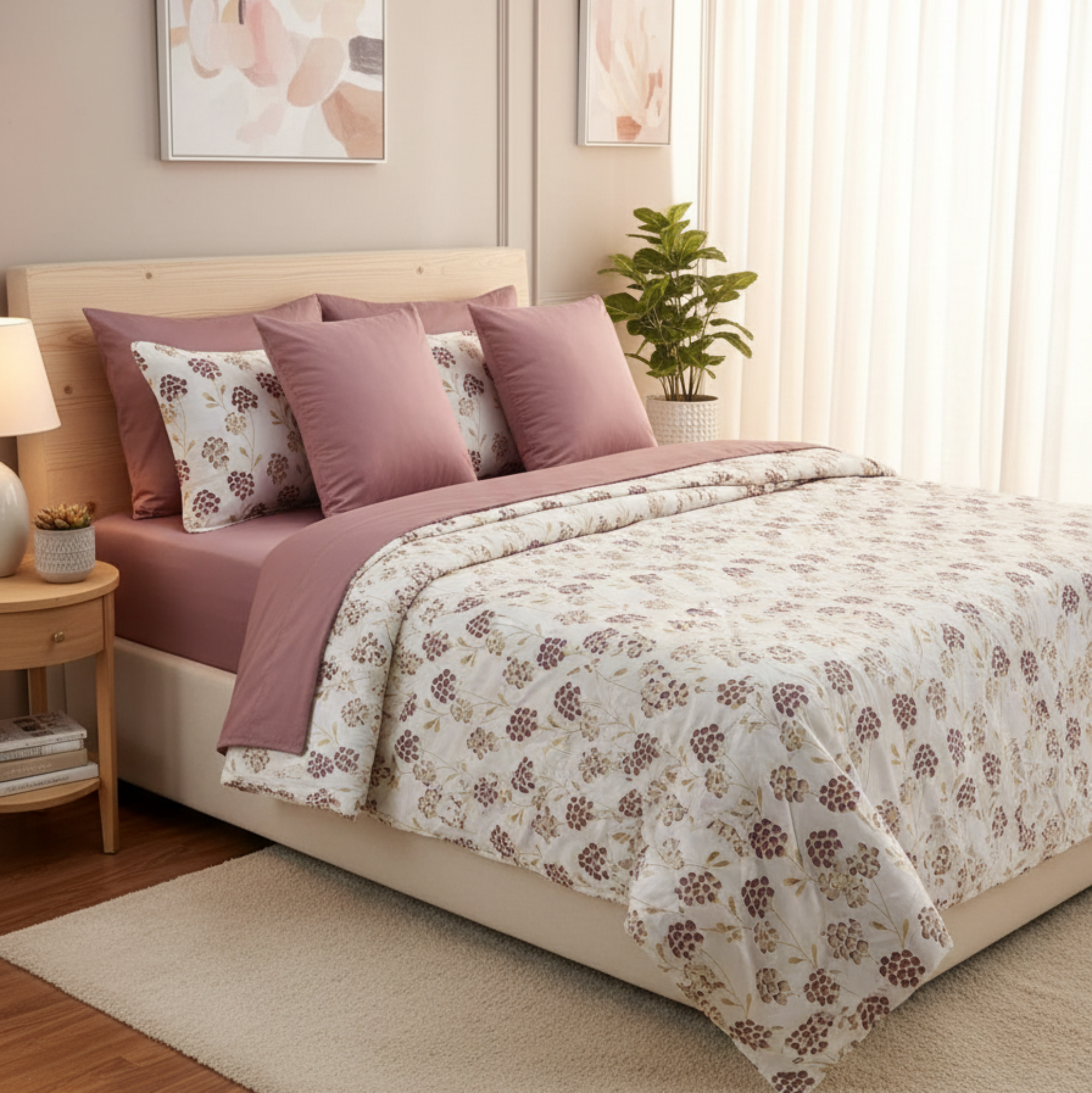 Ultra premium comforter set - luxury bedroom