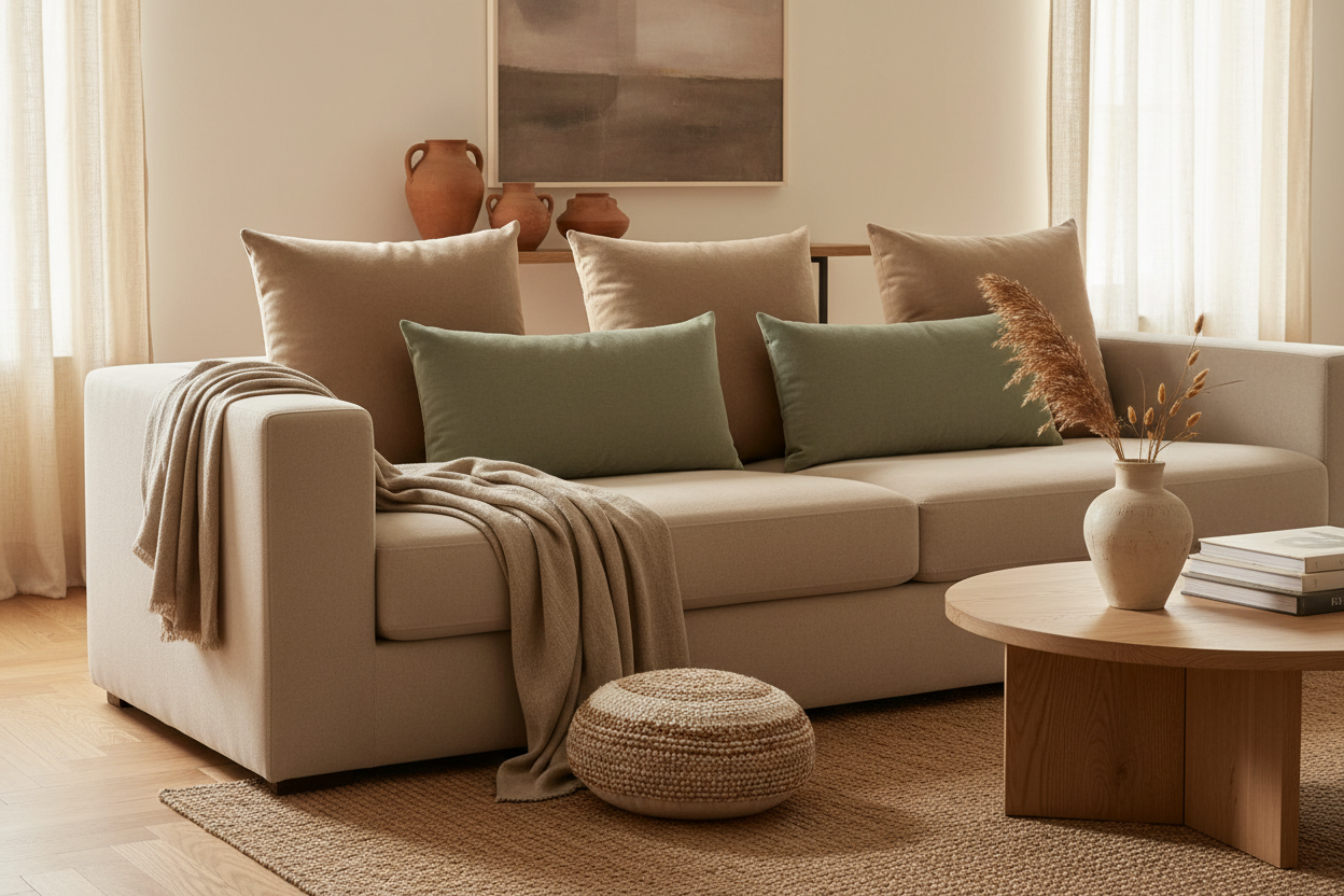 How to Style Cushions and Throws Like an Interior Designer