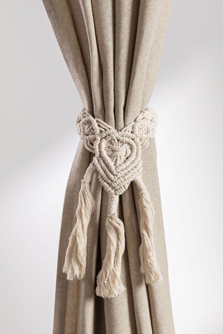 Curtain tie backs (set of 2) design
