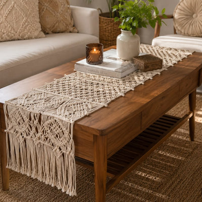 Macrame Table Runner