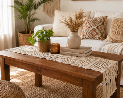 Macrame Table Runner