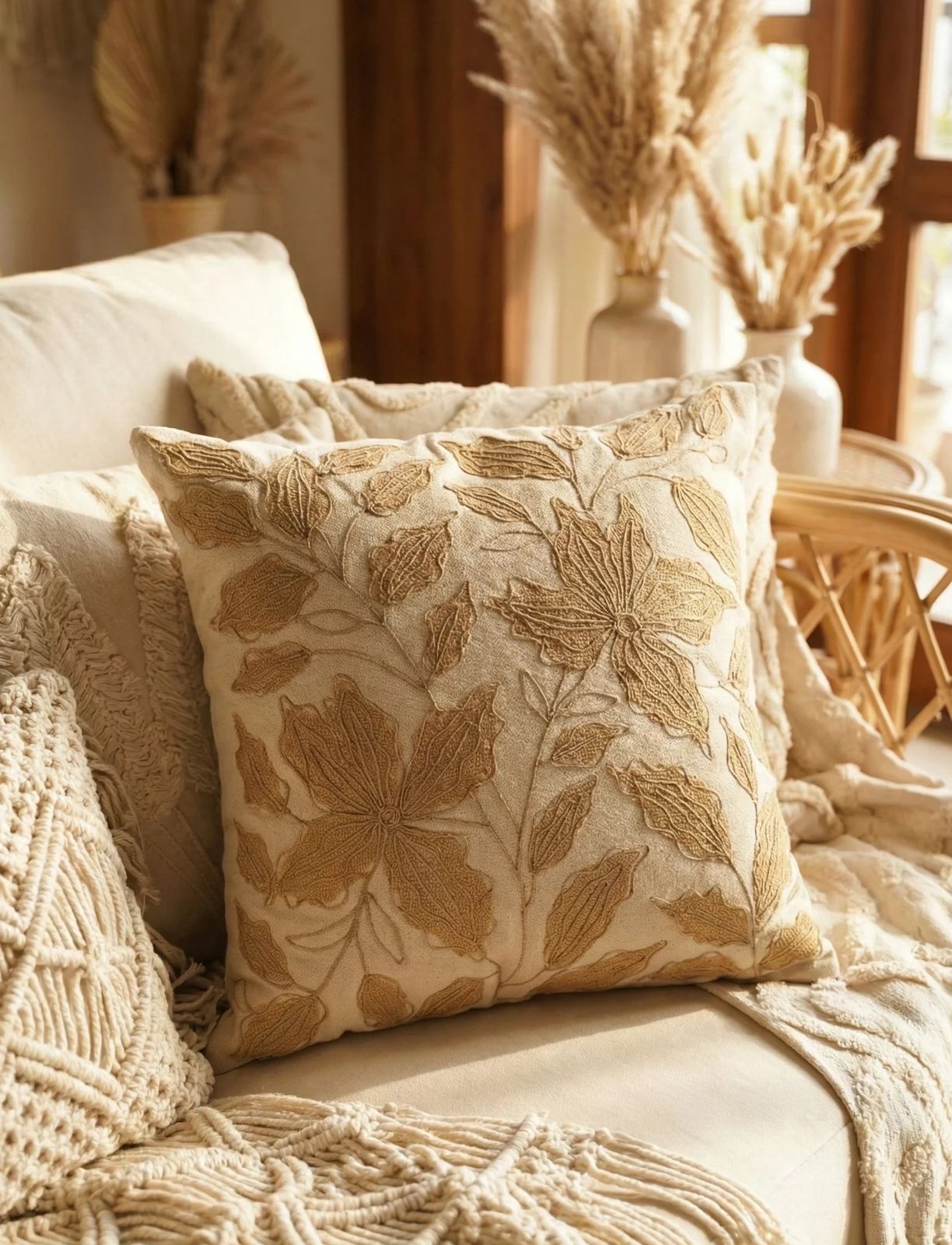 Boho Cushion Cover 3199 (45x45) (Set of 2)