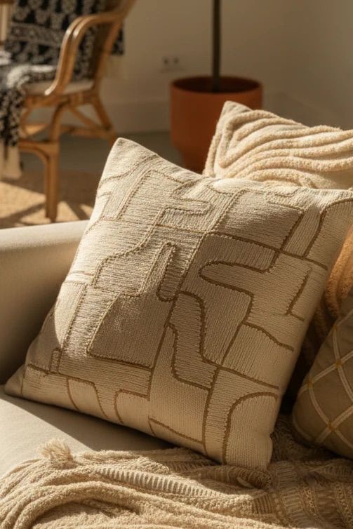 Boho Cushion Cover 3599 (45x45) (Set of 2)