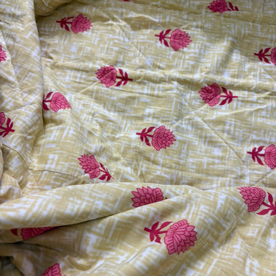Jaipuri cotton AC comforters Floral