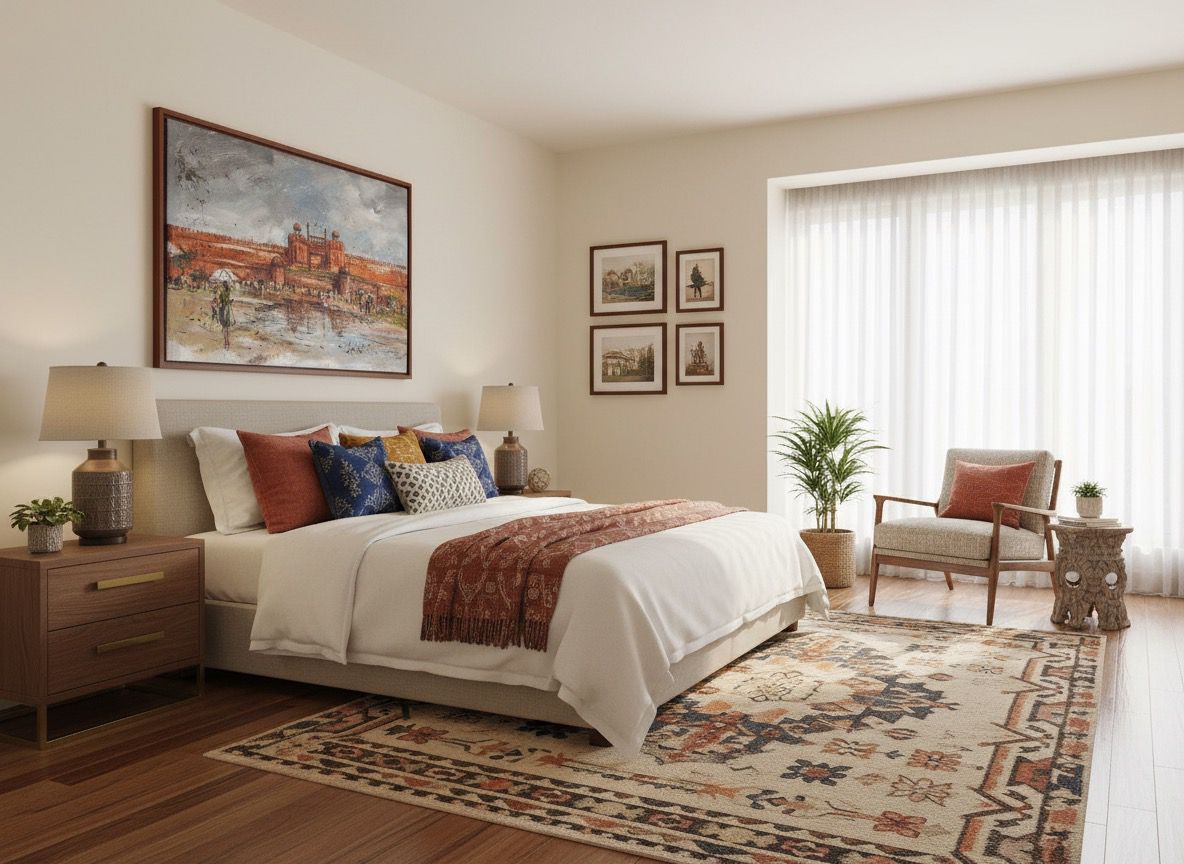 Flag Hoisting with Monsoon Reflection at the Red Fort