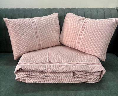 Premium Bed cover set - Pink